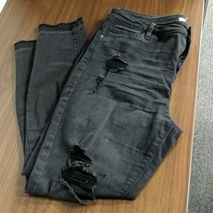 American Rag Distressed Faded Black Jeans